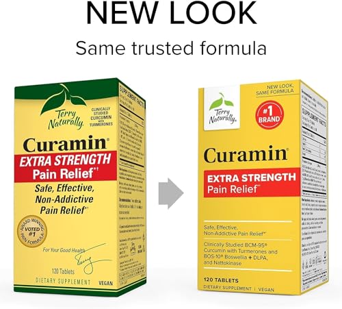 Curamin Extra Strength Relief Supplement - 240 Tablets