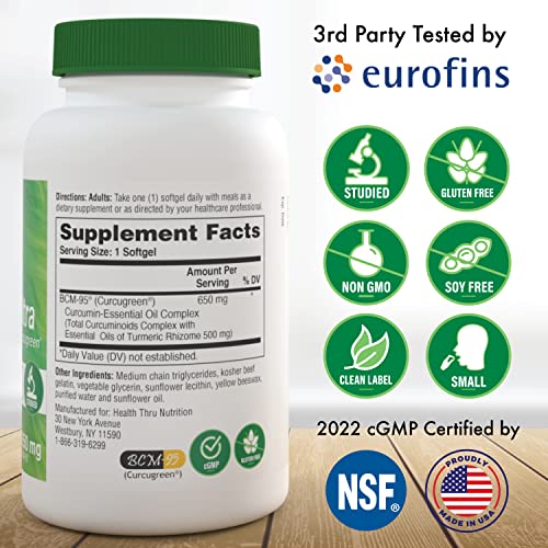 High Absorption Curcumin Turmeric Supplement 650mg