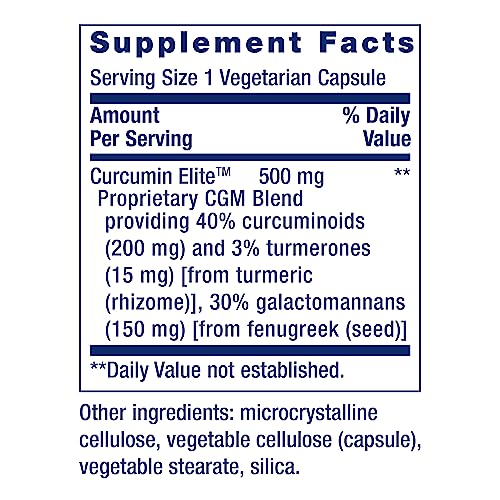 Curcumin Elite Turmeric Extract for Health Support