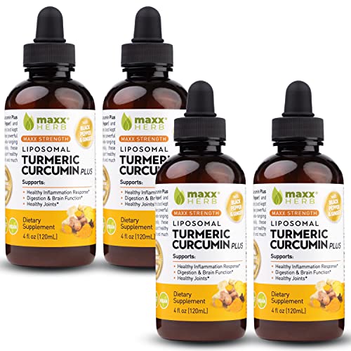 Liposomal Turmeric Curcumin with Black Pepper & Ginger