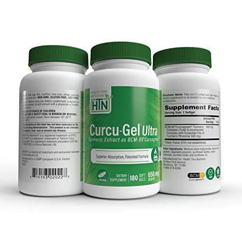 High Absorption Curcumin Turmeric Supplement 650mg
