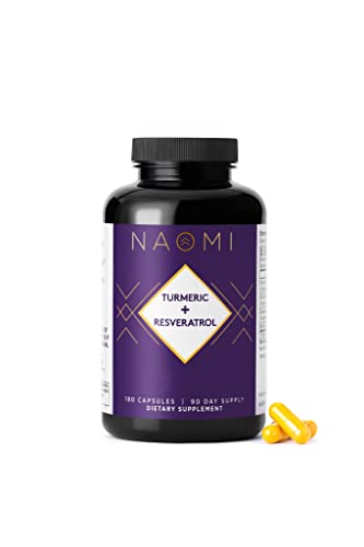 NAOMI Turmeric Curcumin 1000mg with BioPerine