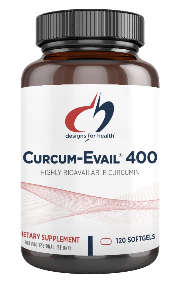 Curcum-Evail 400 - Bioavailable Turmeric Curcumin Softgels