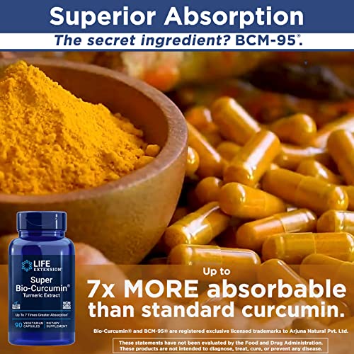 Super Bio-Curcumin Turmeric Extract 400mg Veg Caps