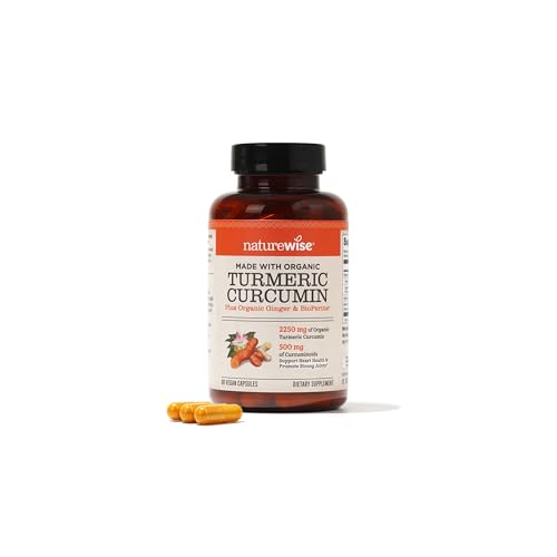 NatureWise Curcumin Turmeric for Joint Support 90 Caps