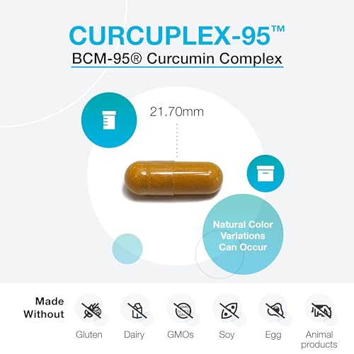 CurcuPlex-95 Turmeric Curcumin Joint & Brain Support