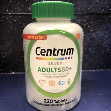 Centrum Silver Multivitamin 50+, Gluten Free, Non-GMO