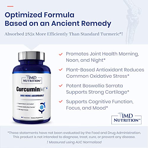 CurcuminMD Plus: Advanced Turmeric & Boswellia Formula