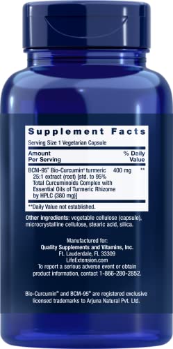 Super Bio-Curcumin Turmeric Extract 400mg Veg Caps