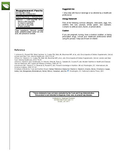 Micellized Vitamin A Drops - 5,025 IU