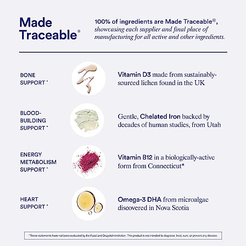Ritual Teen Vitamins for Girls - Immune & Brain Support