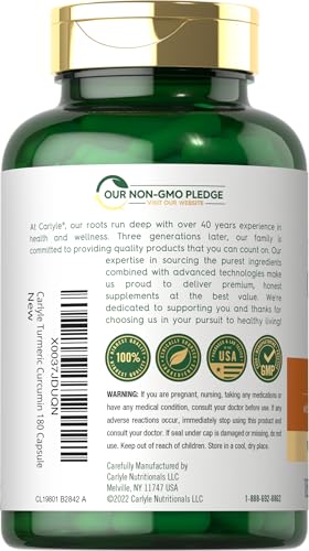 Carlyle Turmeric Curcumin with Bioperine 500 mg
