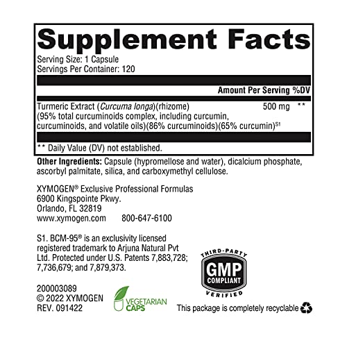 CurcuPlex-95 Turmeric Curcumin Joint & Brain Support