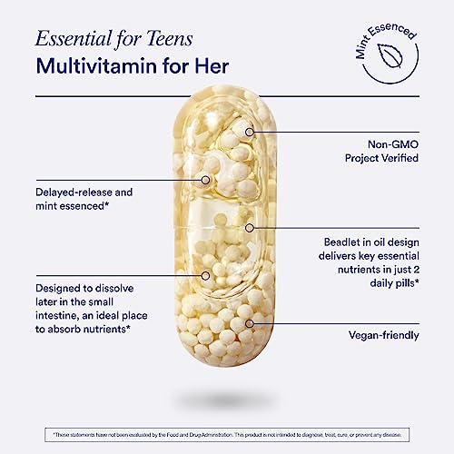 Ritual Teen Vitamins for Girls - Immune & Brain Support