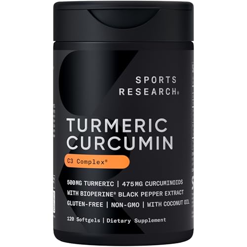 Turmeric Curcumin C3 Complex Softgels with Bioperine