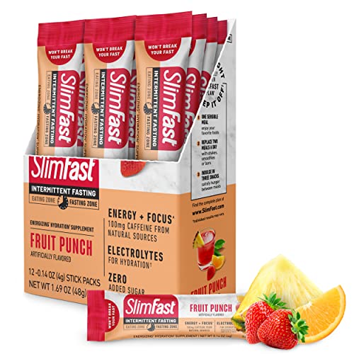 SlimFast Electrolytes Energy Drink Mix - Fruit Punch