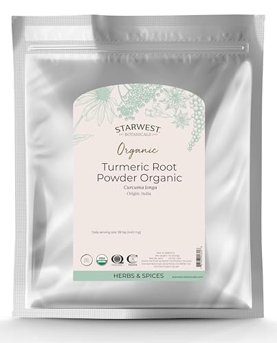 Organic Turmeric Root Powder - 1 Pound Bulk