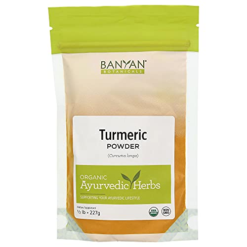 Banyan Botanicals Organic Turmeric Powder - 1/2 lb