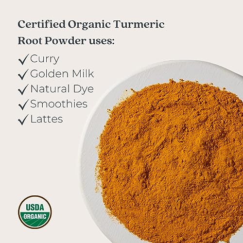 Organic Turmeric Root Powder by Starwest Botanicals