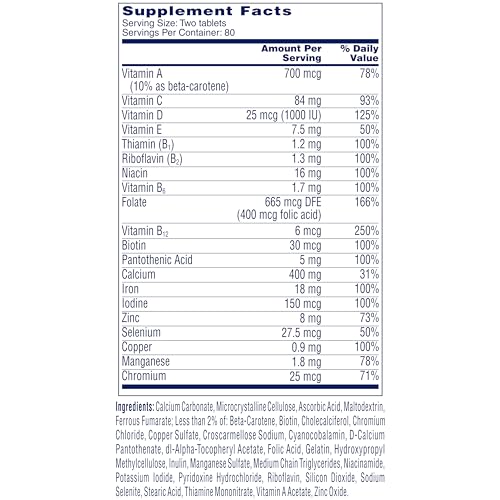 One A Day Women's Petites Multivitamin - 160 Count