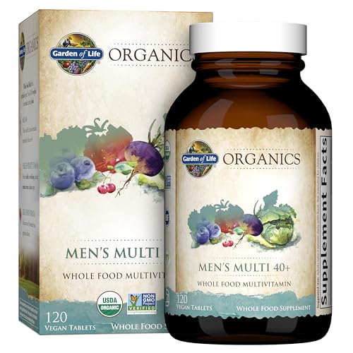 Garden of Life Organic Multivitamin for Men 40+