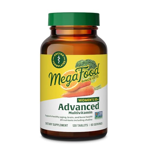 MegaFood Women's 55+ Multivitamin for Optimal Aging