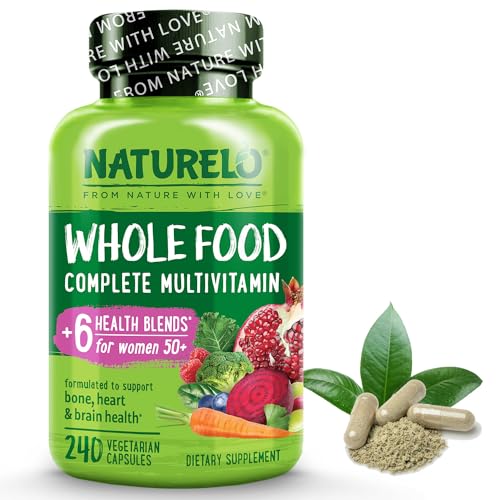 NATURELO Multivitamin for Women 50+ - Iron Free