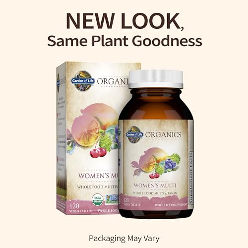 Garden of Life Organic Women's Multivitamin, 120 Tablets