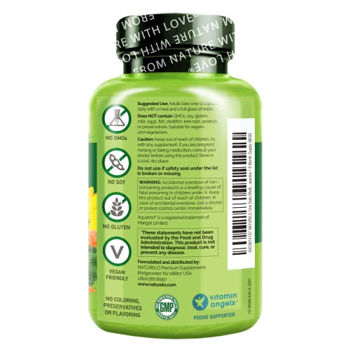 NATURELO Women's One Daily Multivitamin - Energy Boost