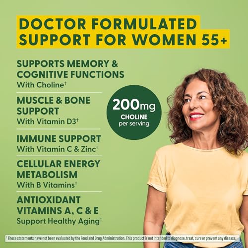 MegaFood Women's 55+ Multivitamin for Optimal Aging