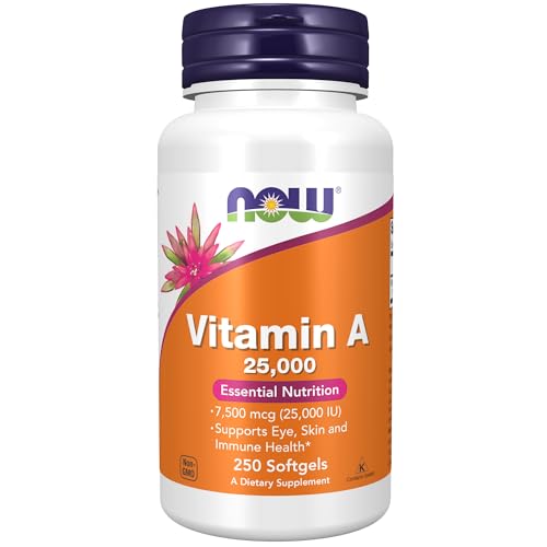 NOW Vitamin A 25,000 IU - 250 Softgels