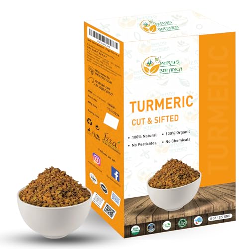 Organic Fresh Cut Turmeric Root for Herbal Tea