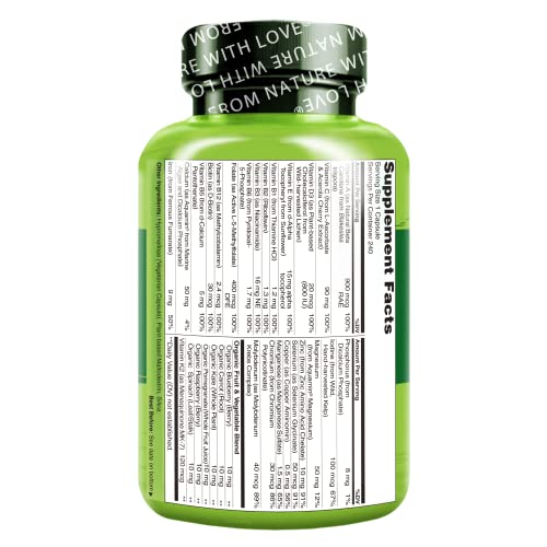 NATURELO Women's One Daily Multivitamin - Energy Boost