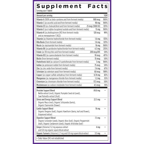 New Chapter Men's Multivitamin 40+ for Vitality