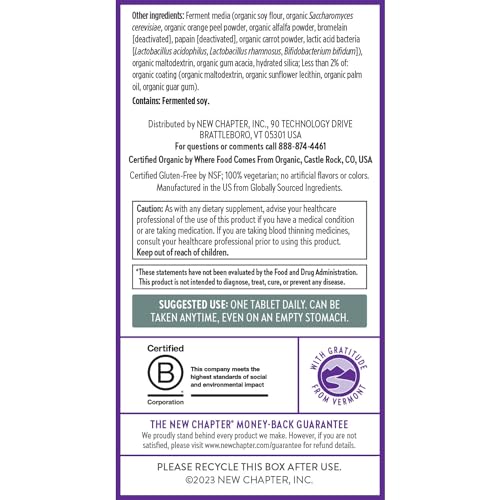 New Chapter Men's Multivitamin 40+ for Vitality