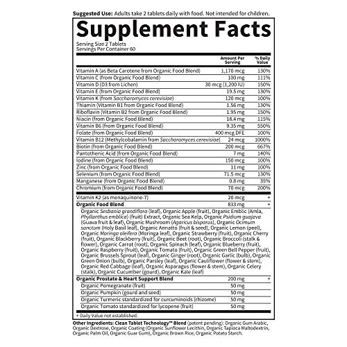 Garden of Life Organic Multivitamin for Men 40+