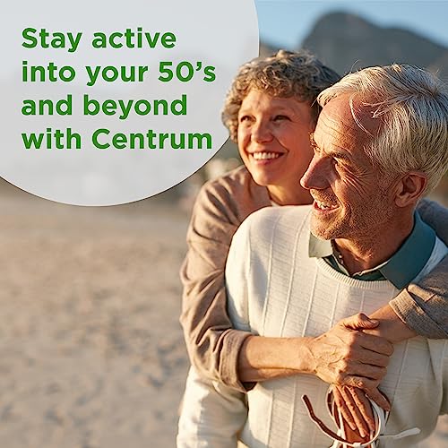 Centrum Silver Multivitamin 50+, Gluten Free, Non-GMO