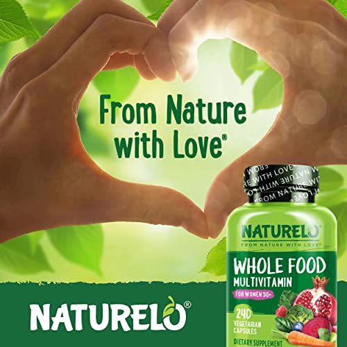 NATURELO Multivitamin for Women 50+ - Iron Free