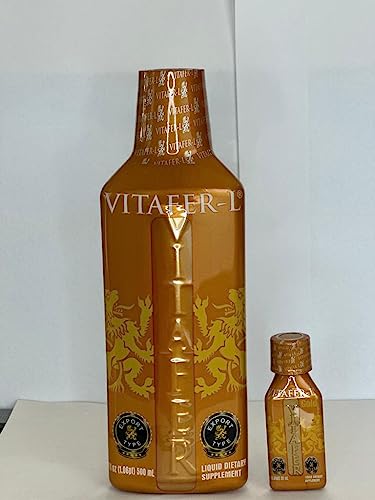 Vitafer-L Gold Liquid Energy Supplements - 2 Bottles