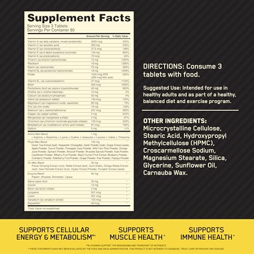 Optimum Nutrition Opti-Men Multivitamin for Men