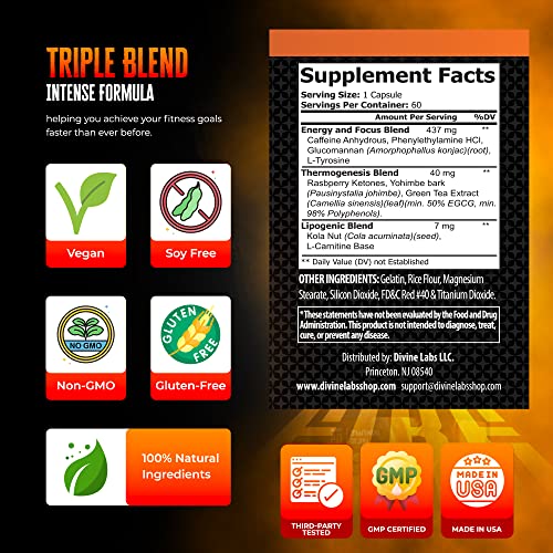 Freya’s Fire Thermogenic Weight Loss Capsules for Women