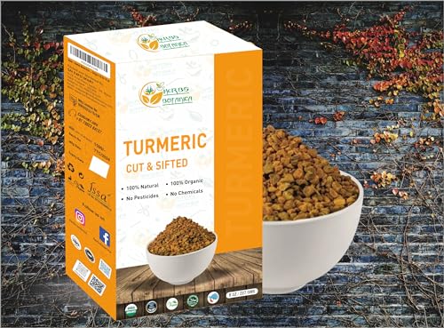 Organic Fresh Cut Turmeric Root for Herbal Tea