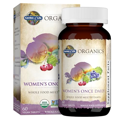 Garden of Life Organic Women’s Multivitamin, 60 Tablets