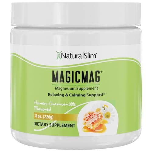 NaturalSlim Magicmag Magnesium Citrate Powder - 8oz