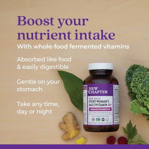 New Chapter Women's Multivitamin 40+ for Energy & Wellness
