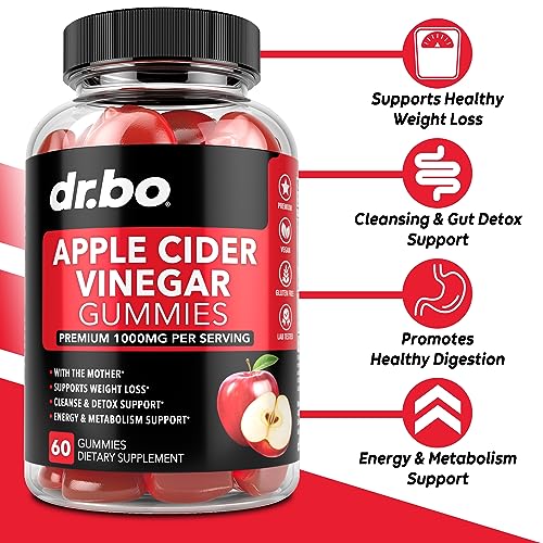 Apple Cider Vinegar Gummies for Weight Loss & Detox