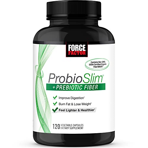 ProbioSlim Probiotic Fiber Weight Loss Supplement Capsules