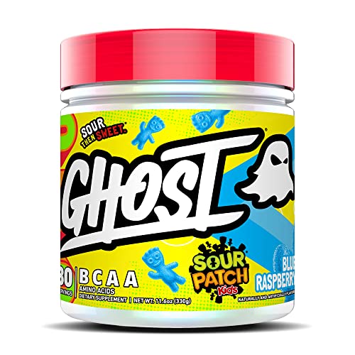 GHOST BCAA Powder, Sour Patch Kids Flavor, 30 Servings