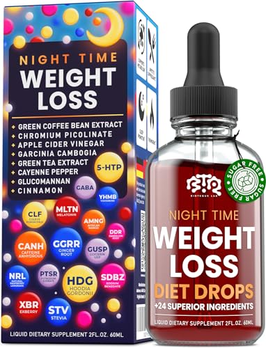 Nighttime Weight Loss Drops - Appetite Control & Fat Burner