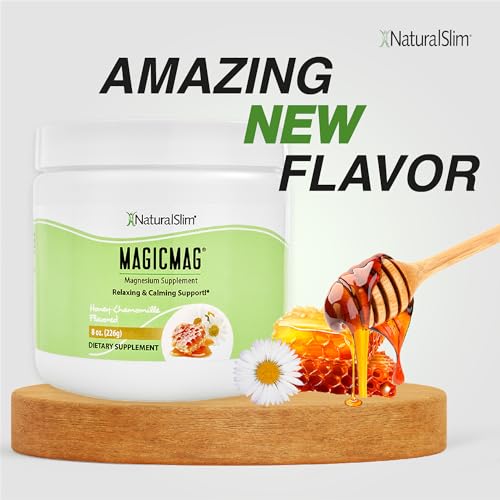 NaturalSlim Magicmag Magnesium Citrate Powder - 8oz